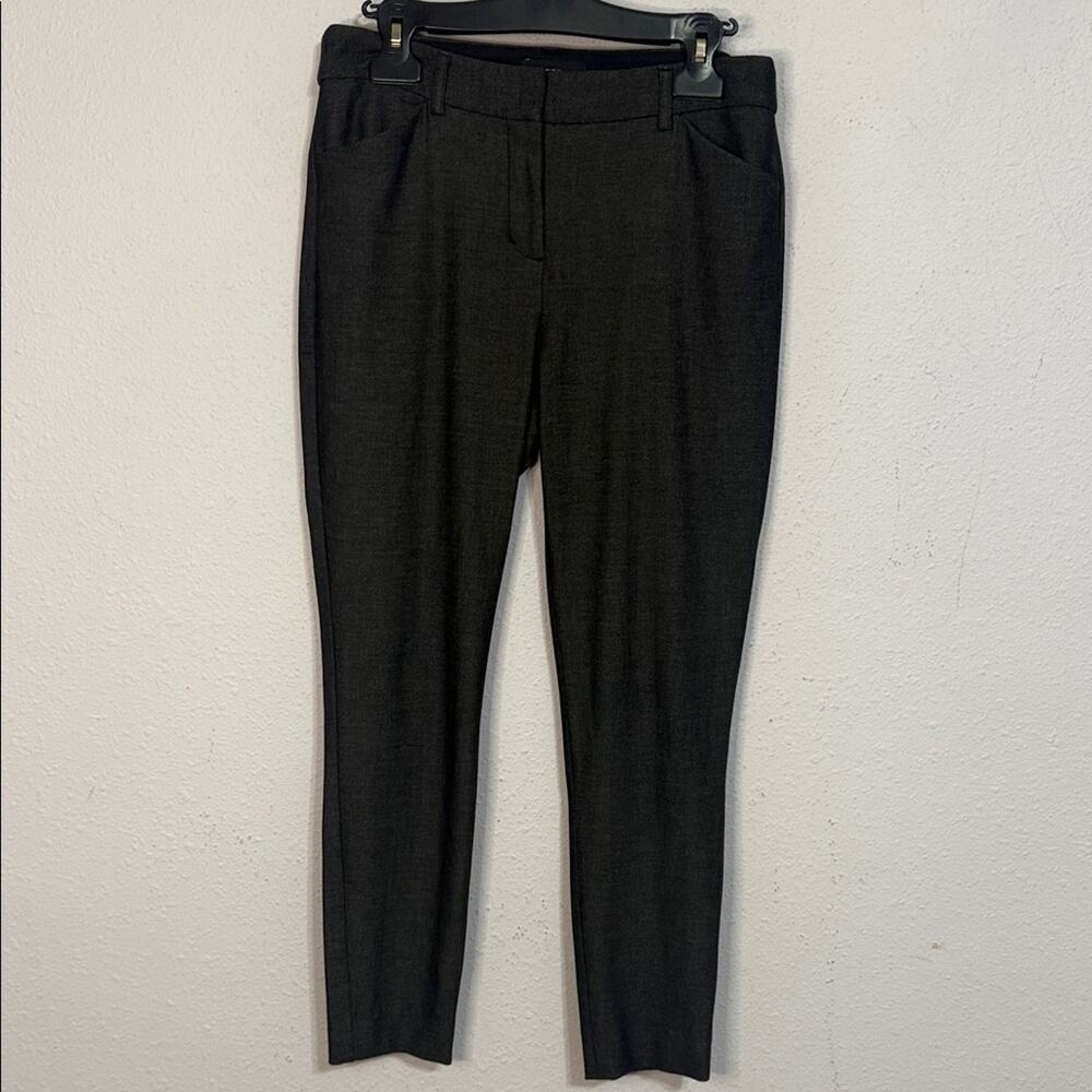 Express Women Gray Skinny Mid Rise Trousers Size 8